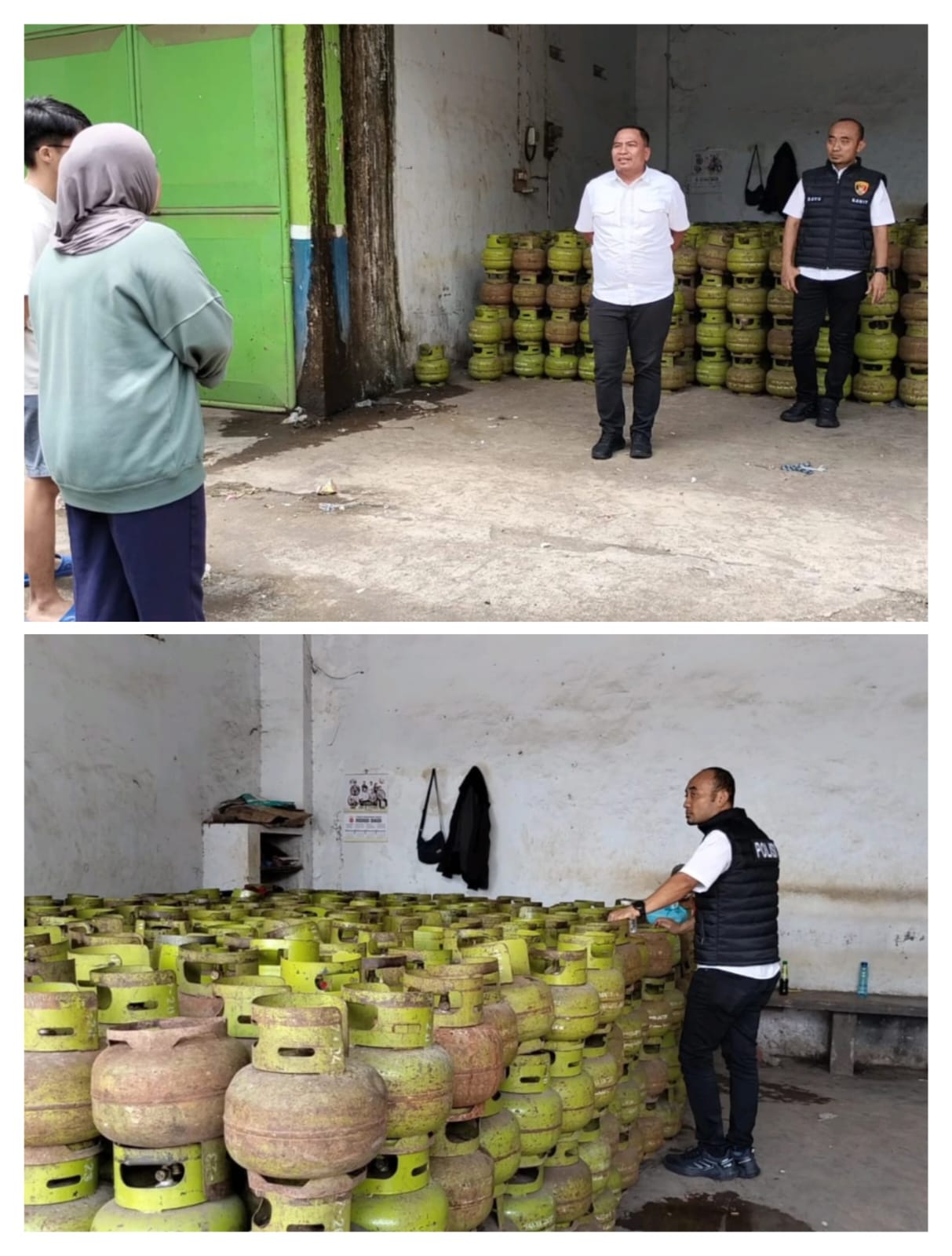Jelang Ramadhan Polres Bondowoso Cek Ketersediaan dan Penyaluran Gas Melon