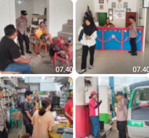 Hadir di Tengah Aktivitas Warga, Polsek Beduai Perkuat Patroli Siang Hari
