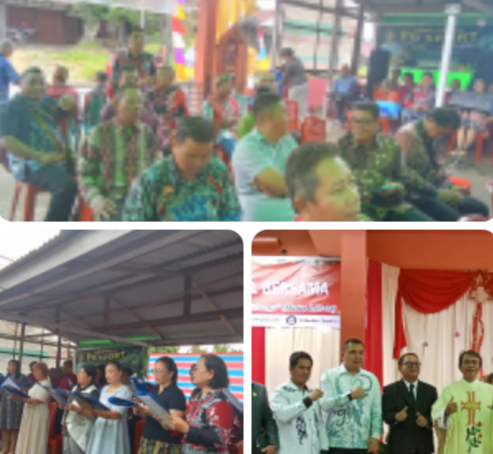 PEMERINTAH DESA SOSOK GELAR KEGIATAN NATAL BERSAMA