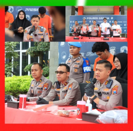 Polres Gresik Beri Tindakan Tegas Terukur Tiga Anggota Gangster*