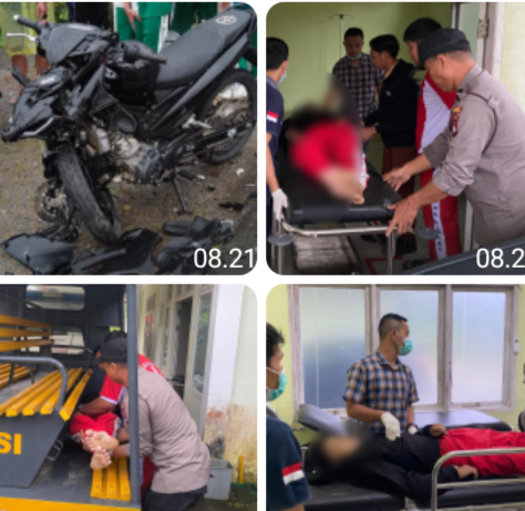 Pelajar Tewas dalam Kecelakaan Pagi Hari di Jalan Raya Beduai Sanggau
