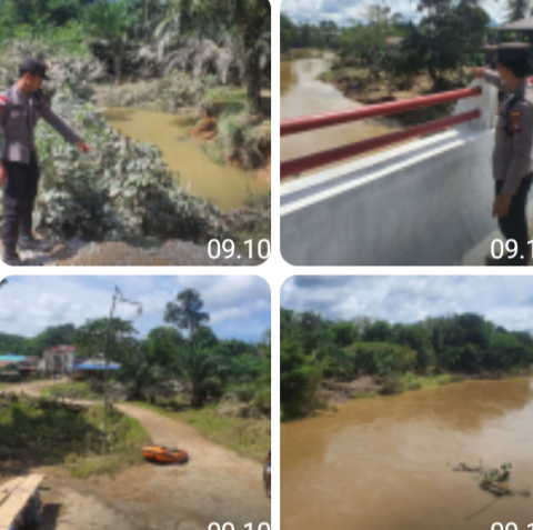 Banjir Entikong Surut Total, Aktivitas Warga Kembali Normal
