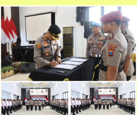 Sertijab Pejabat Polresta Banyuwangi: Penyegaran Organisasi dan Penguatan Kinerja