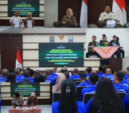 Perkuat Layanan Hukum, Lapas Banyuwangi Teken PKS dengan YKBH Sritanjung