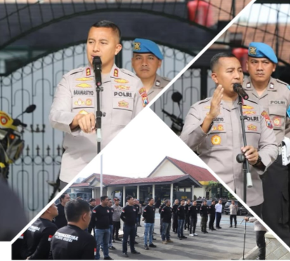 Pimpin Apel Khusus, Kapolres Kediri Tegaskan Komitmen Berantas Narkoba*