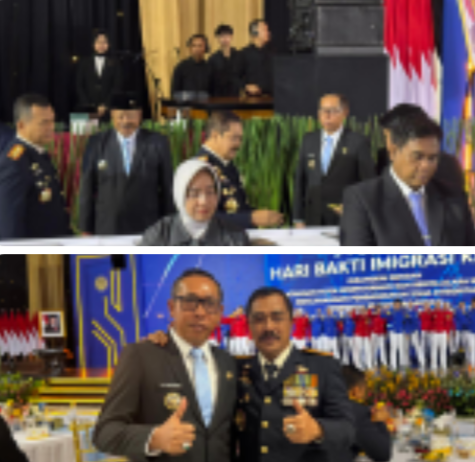 ‎Bupati Tapanuli Utara Hadiri Syukuran Hari Bakti Imigrasi ke-76 dan Peresmian Kanim Kelas III Non TPI Tapanuli Utara