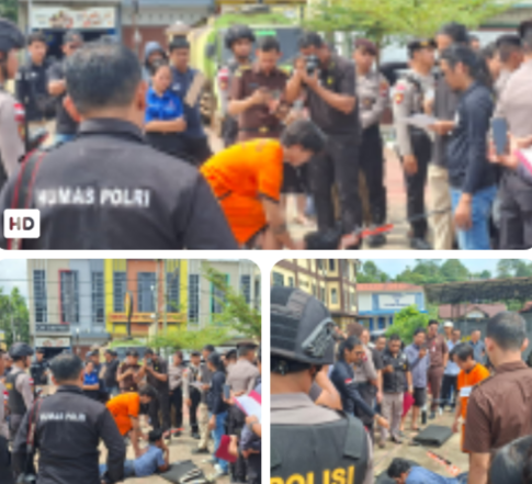 Rekonstruksi Kasus Pembunuhan di Sanggau, LBH AHAVAH “YADA” Dampingi Keluarga Korban