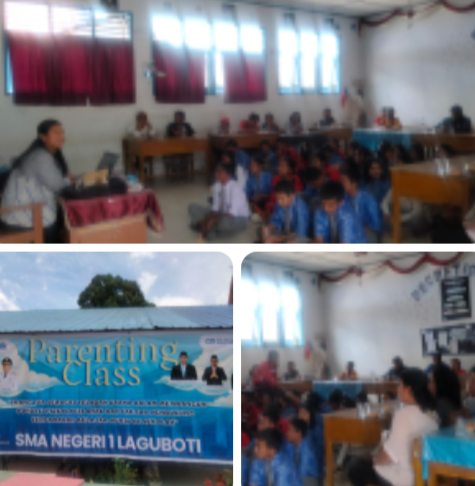 Parenting Class SMA Negeri 1 Laguboti Perkuat Peran Orang Tua dan Dukungan Psikologis Siswa Laguboti