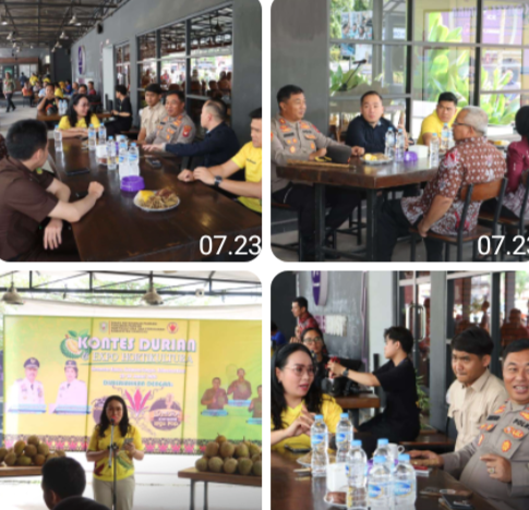 Kapolres Sanggau Hadiri Pembukaan Kontes Durian dan Expo Hortikultura 2026, Dorong Potensi Lokal dan Ketahanan Ekonomi Warga