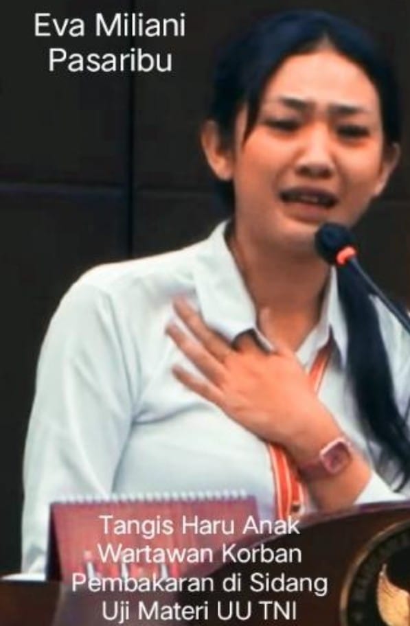 Kesaksian Eva Miliani di MK, Suara Korban Tragedi Tanah Karo