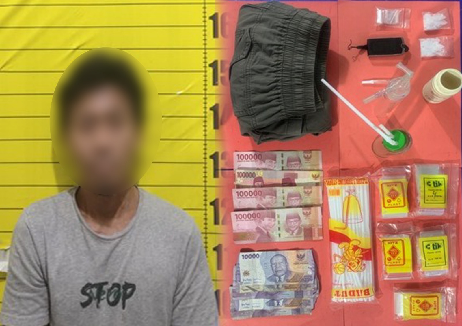 Berawal dari Laporan Warga, Polsek Tayan Hilir Bongkar Kasus Sabu