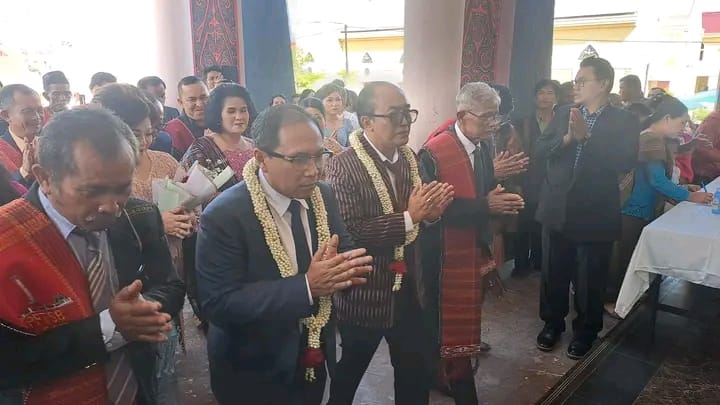 Wakil Bupati Samosir Hadiri Partangiangan Bonataon PPTSB Cabang Samosir 2