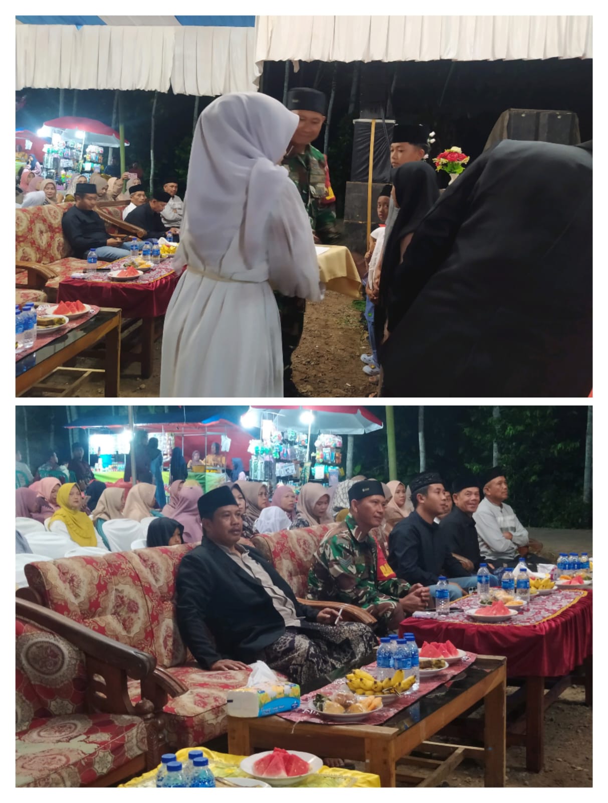 Babinsa Koramil Songgon Turut Mewujudkan Gerakan Berbagi: Tasyakuran Dan Santunan Anak Yatim Piatu Duafa Berlangsung Sukses Di Bangunsari