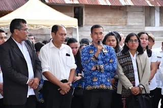 Pemkab Samosir Berduka, Hantarkan Sekretaris Dinas Kominfo Denri Sihaloho Ke Tanah Wakaf
