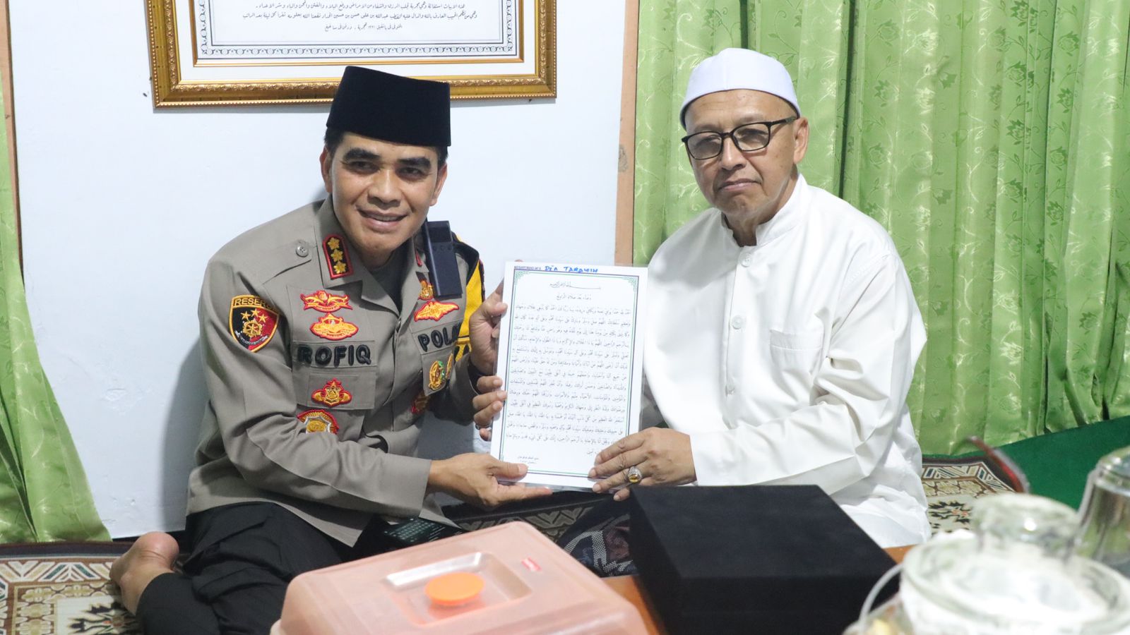 Kapolresta Banyuwangi Silahturohmi ke MUI Banyuwangi jalin sinergitas*