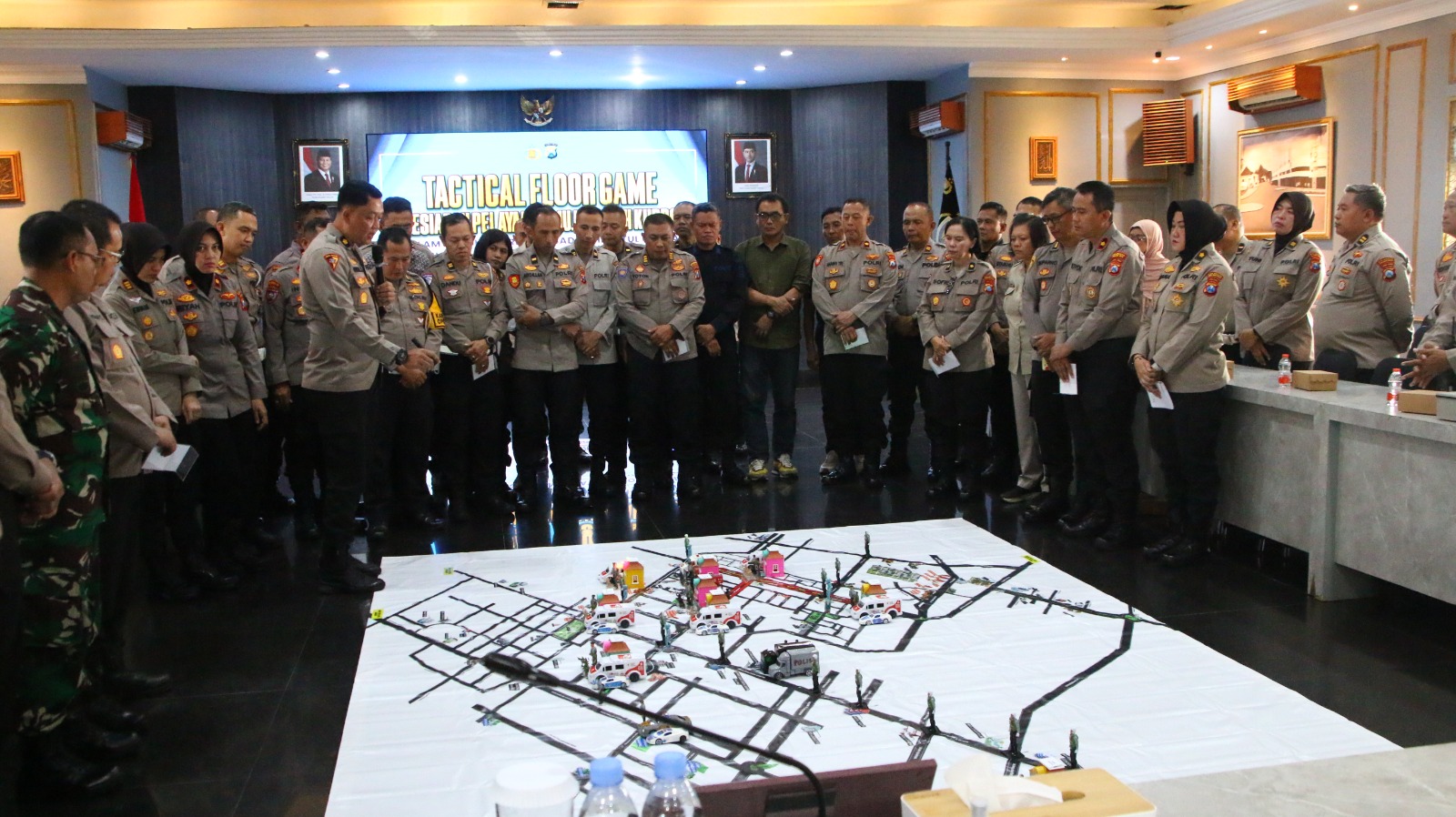 Pastikan Layanan Pengamanan Maksimal Kapolresta Malang Kota Mujahadah Kubro 1 Abad NU