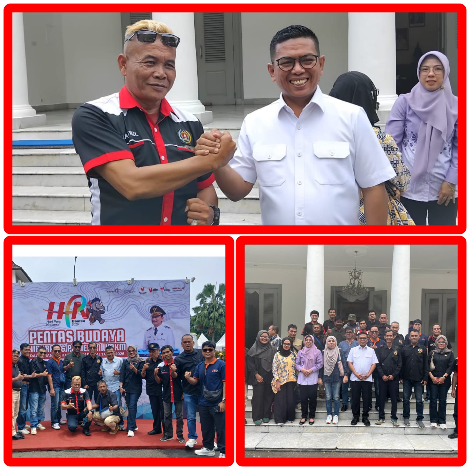 Teladan Kepemimpinan dan Keterbukaan, Gubernur Banten Andra Soni Jamu Delegasi Pers Sumatera Barat