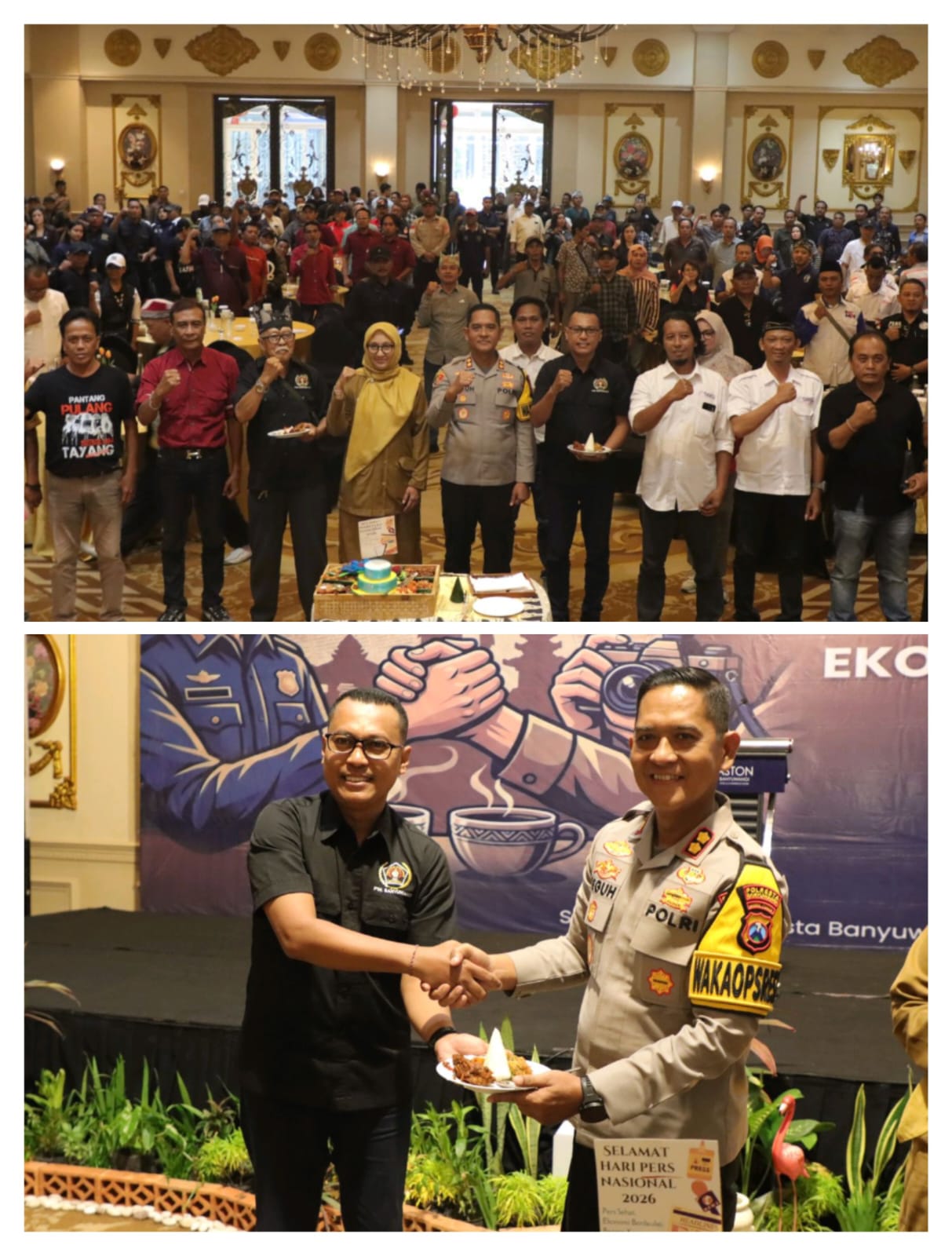Polresta Banyuwangi Gelar Tasyakuran dan silaturahmi, Ngopi Bareng Insan Pers, Peringati HPN 2026