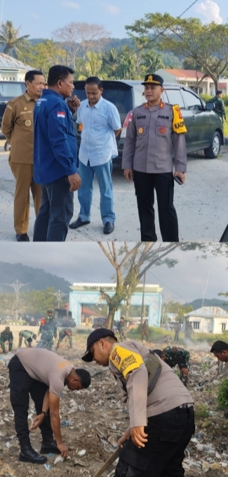 Kapolres Sabang Bersama Wakil Walikota Gelar Kurve Bersama di Pelabuhan Balohan