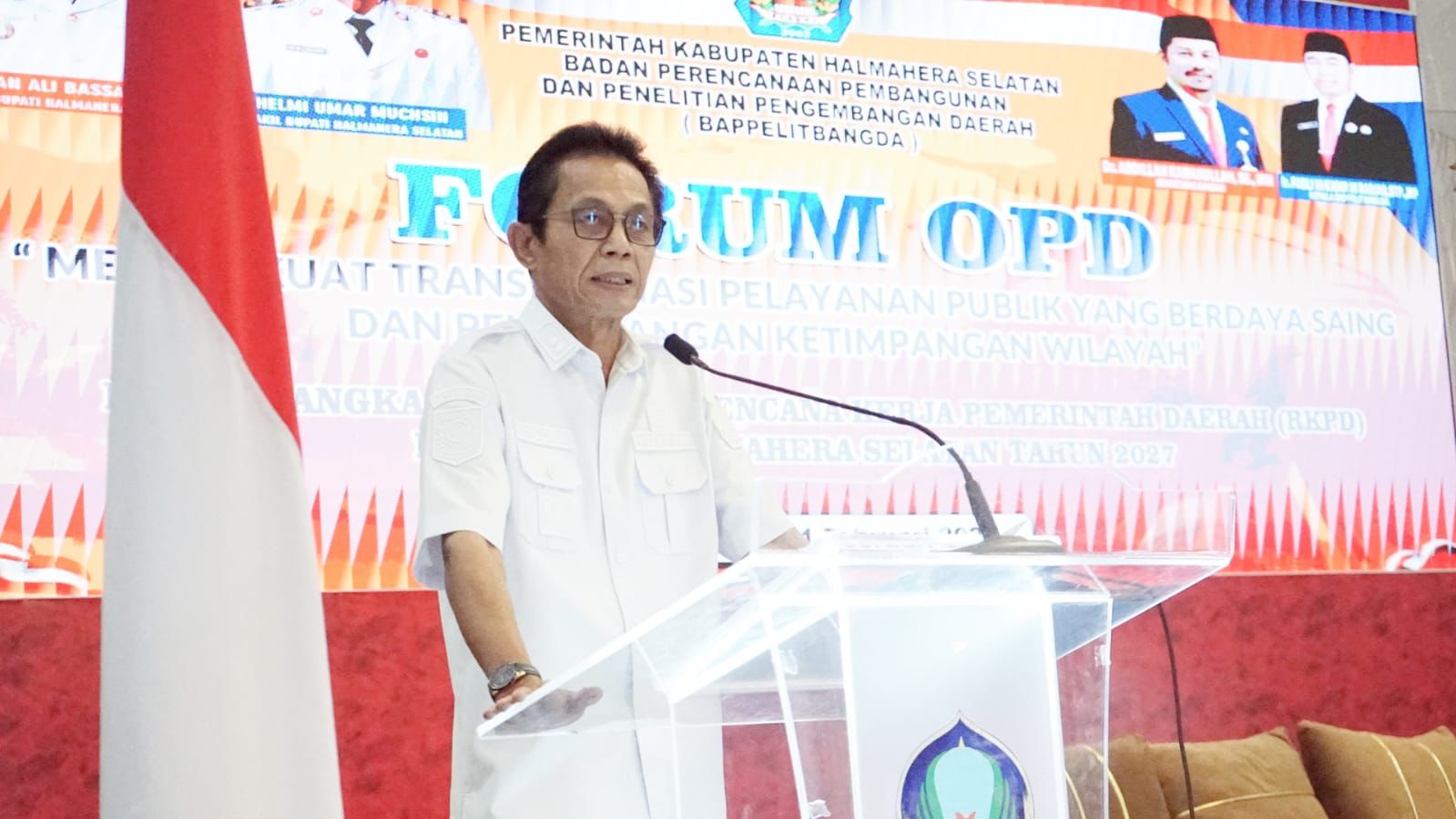Wakil bupati Helmi Buka Forum OPD Tentang Penyusuan RKPD Tahun 2027,