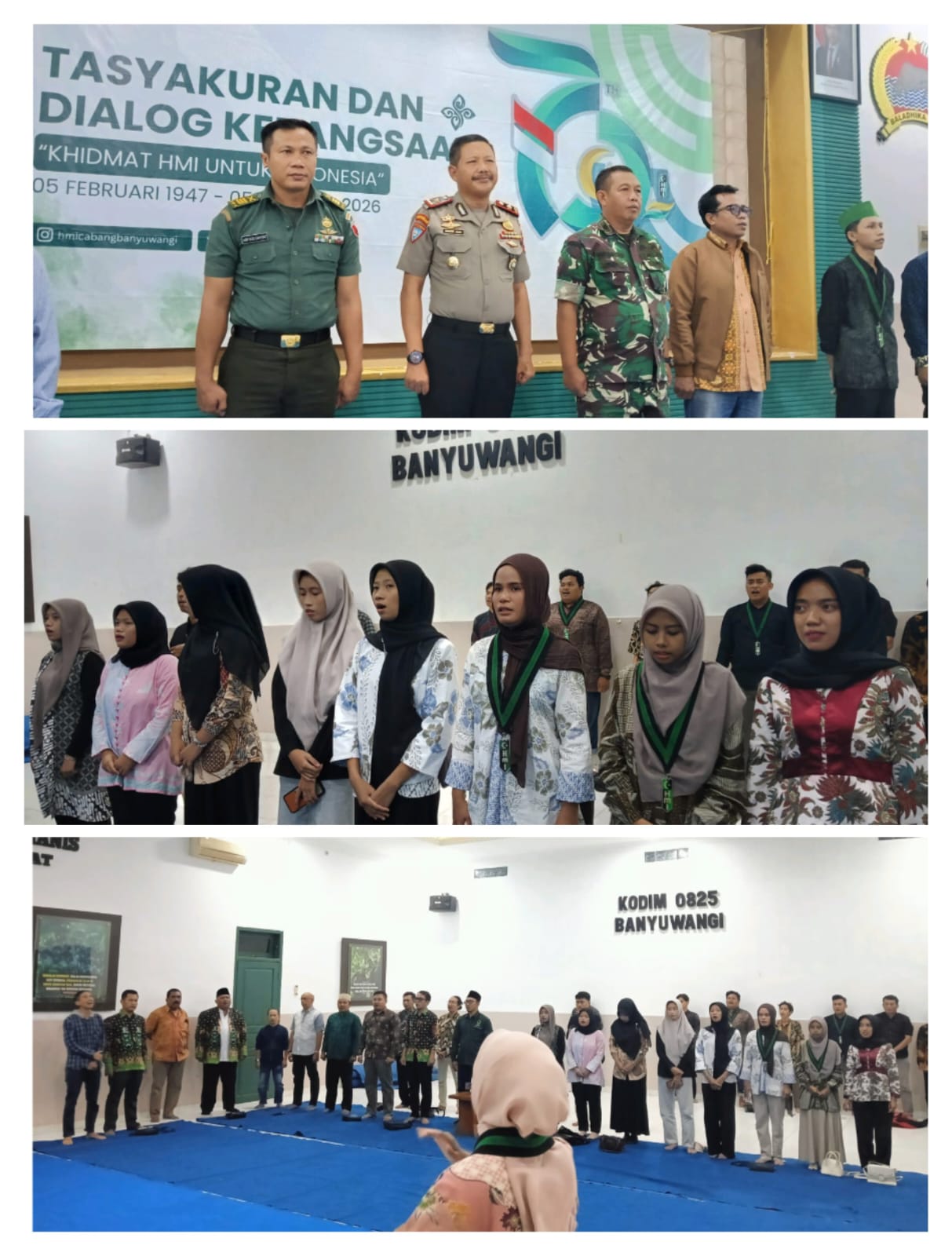 Dari Aula Kodim hingga Mimbar Kebangsaan: HMI Banyuwangi Meneguhkan Khidmat untuk Indonesia