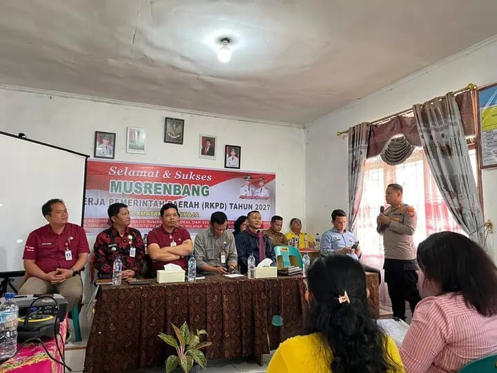 Pemkab Humbahas Laksanakan Musrenbang RKPD 2027 di Kecamatan Baktiraja, Prioritaskan Pengembangan Pariwisata