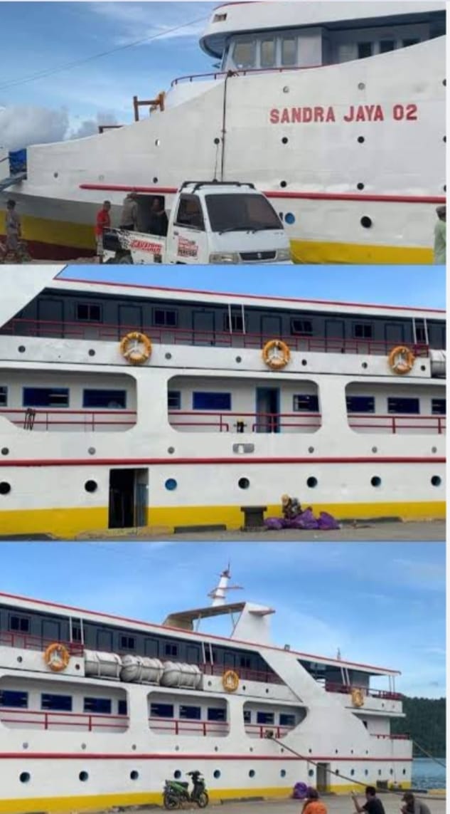 Masyarakat merasa resah soal harga tiket kapal KM Sandra jaya 02 tidak sesuai Di minta Pemda kabupaten Halmahera Selatan panggil pihak agen