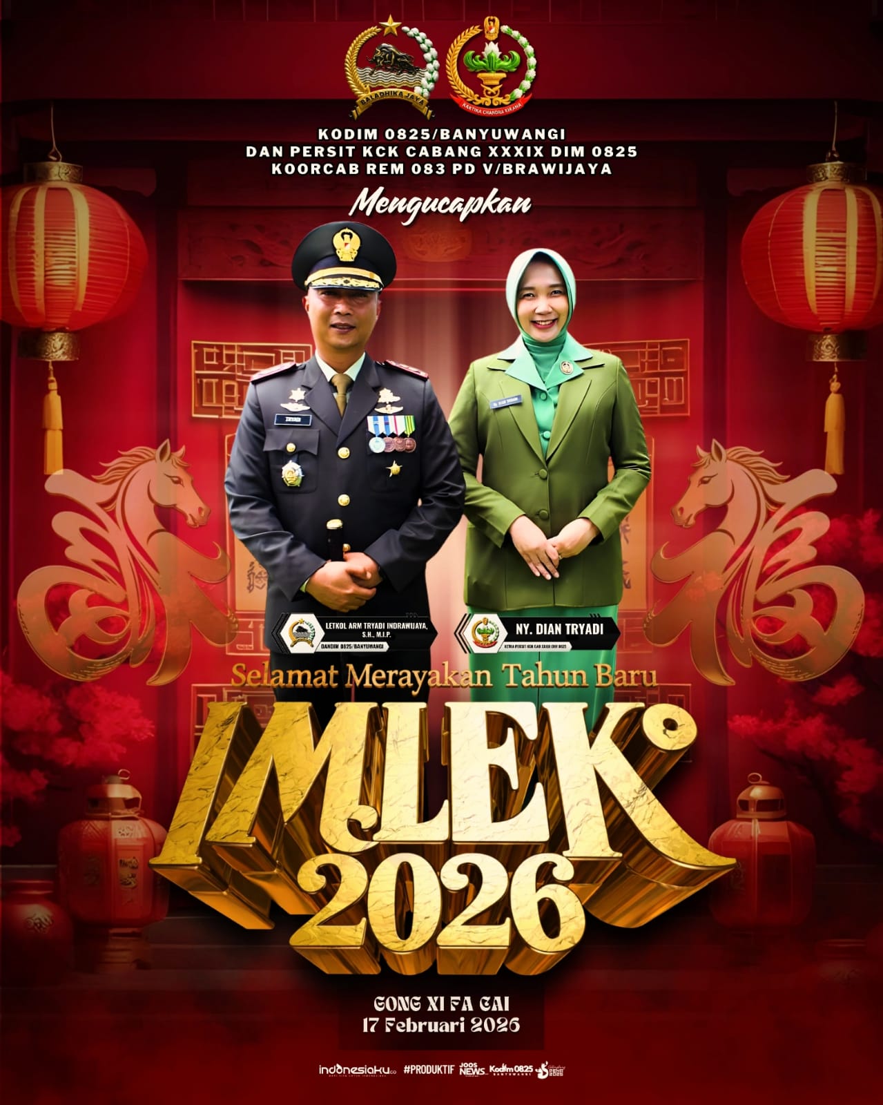 Dalam semangat Tahun Baru Imlek 2577 Kongzili – Tahun Kuda Api