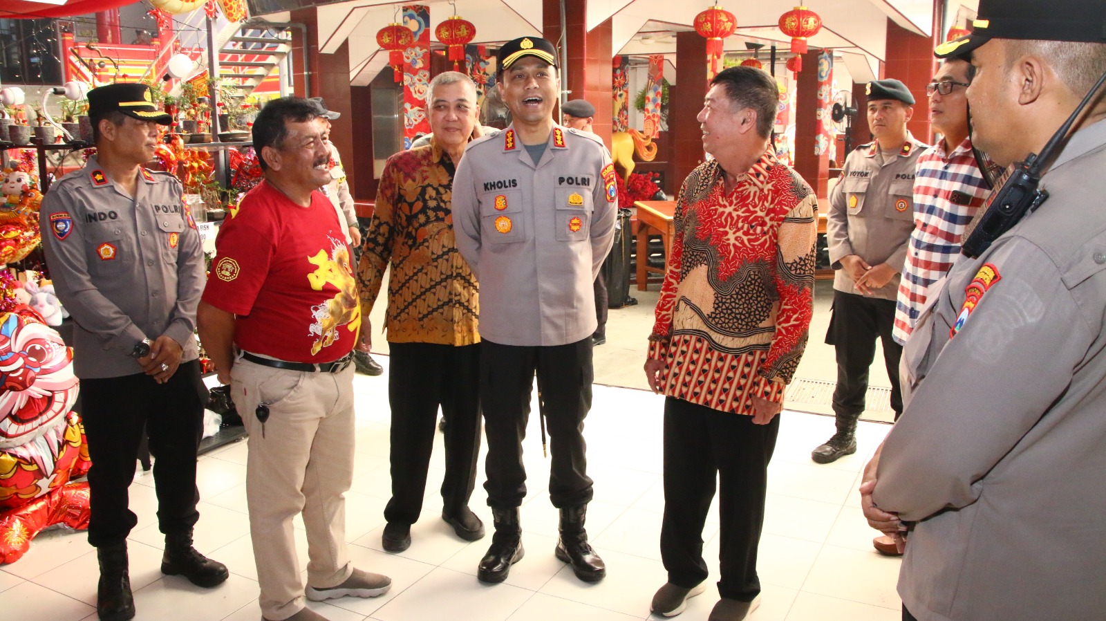 Kapolda Jatim Tinjau Klenteng Eng An Kiong di Kota Malang Tegaskan Komitmen Jogo Jawa Timur Saat Imlek 2026