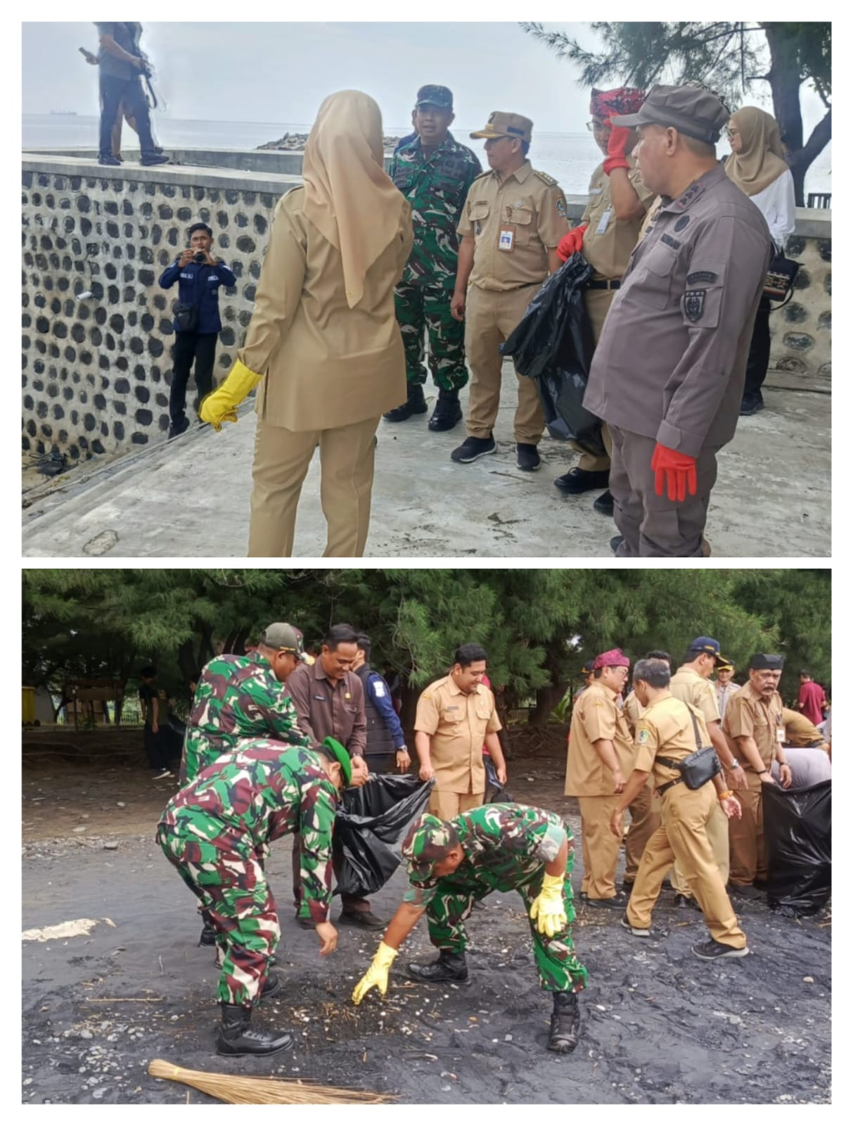 Pantai GWD Diserbu Ratusan Personel, Bupati Ifuk Turun Langsung Pimpin Aksi ASRI