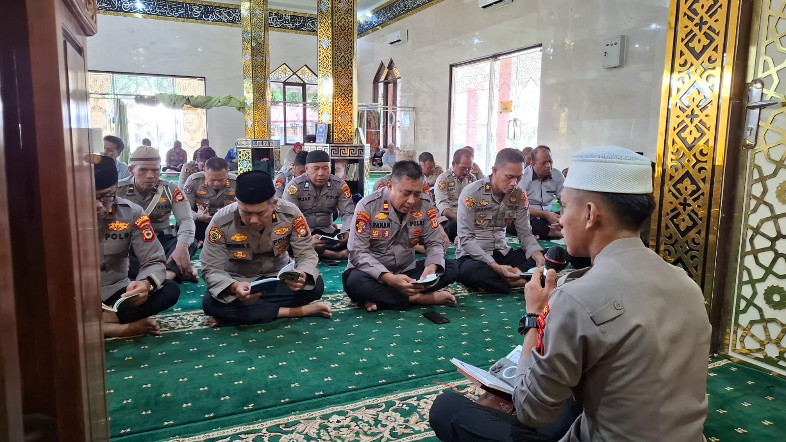 Semoga Mendapat Keberkahan di Bulan Suci Ramadhan di Hari pertama Puasa Polres Bulukumba Menggelar Yasinan