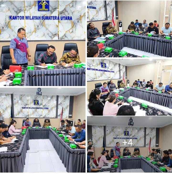 Kakanwil Kemenkum Sumut dan DPRD Toba Teken PKS Pembentukan Produk Hukum Daerah