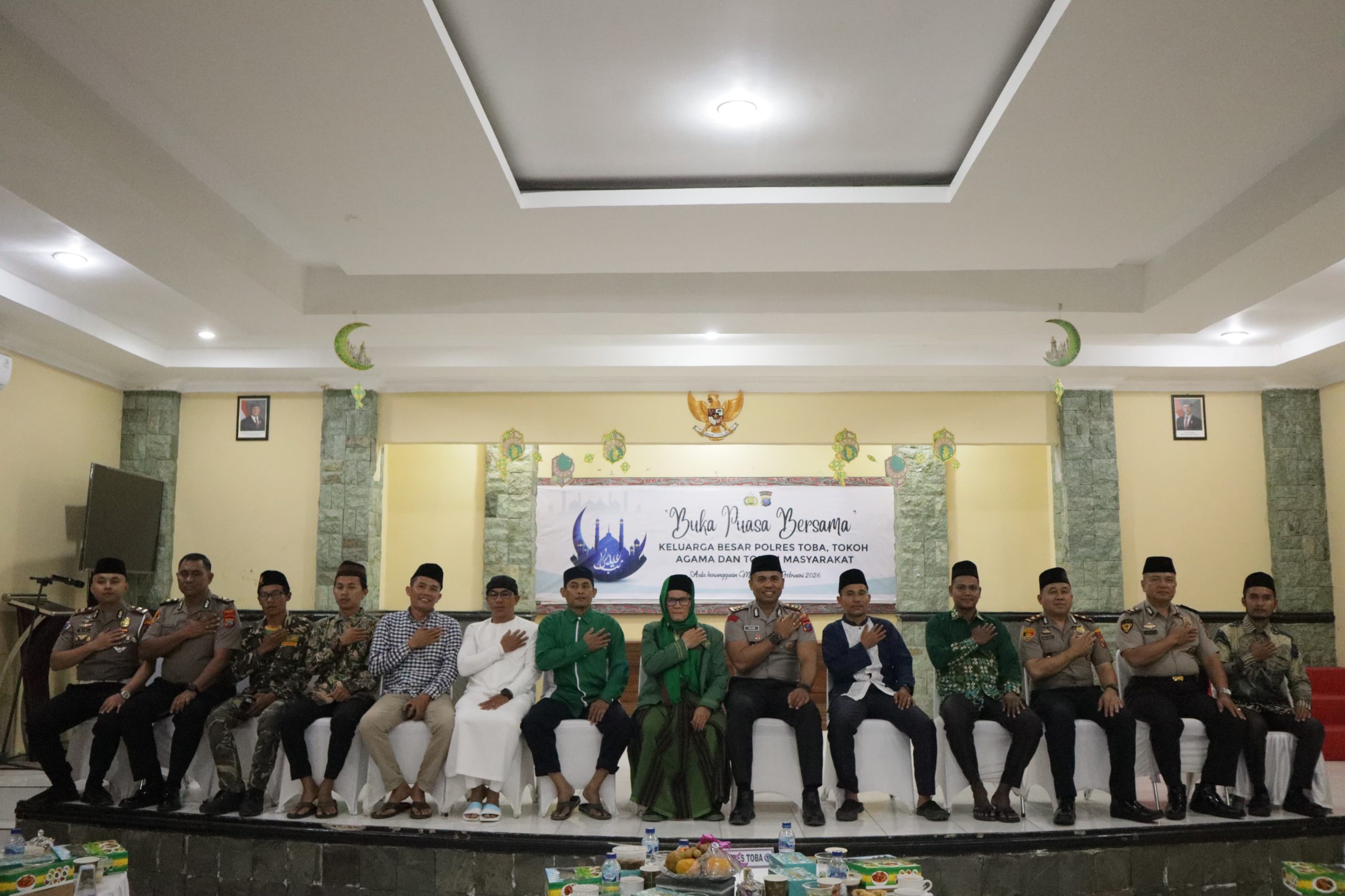 Polres Toba Gelar Buka Puasa Bersama Pererat Silaturahmi di Bulan Suci Ramadhan