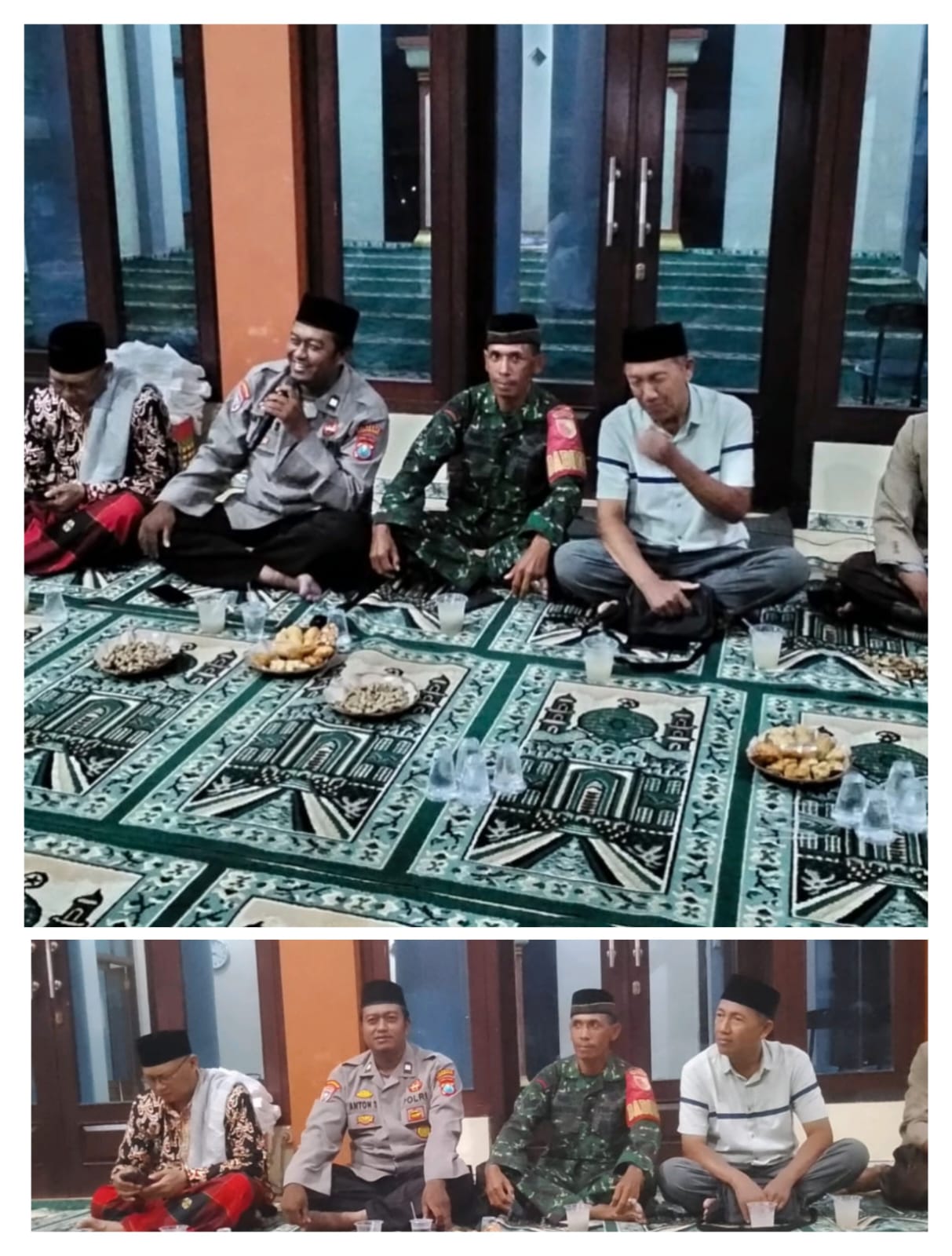 Babinsa Koramil Songgon Hadir Intens Di Tengah Jamaah Ramadhan, Pembinaan Masyarakat Semakin Menguat