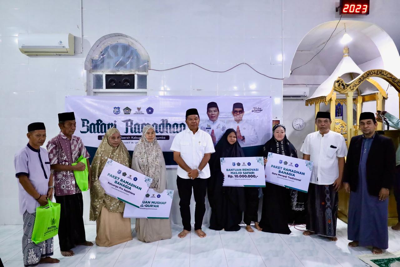 Bupati Bulukumba Andi Muchtar dan Kerua DPRD Bulukumba Umy Asyiatun Khadija Hadir Musrembang Kecamatan Gantarang di Rangkaikan Safari Ramadhan