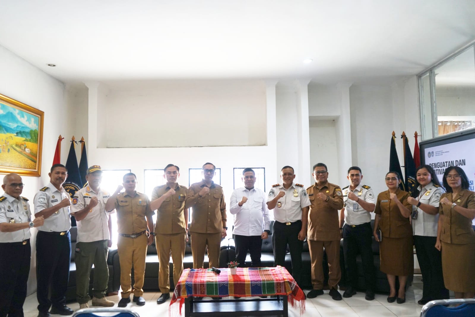 ‎Bupati Tapanuli Utara Kunjungi Kantor Imigrasi, Tegaskan Komitmen Dukung Pelayanan Prima