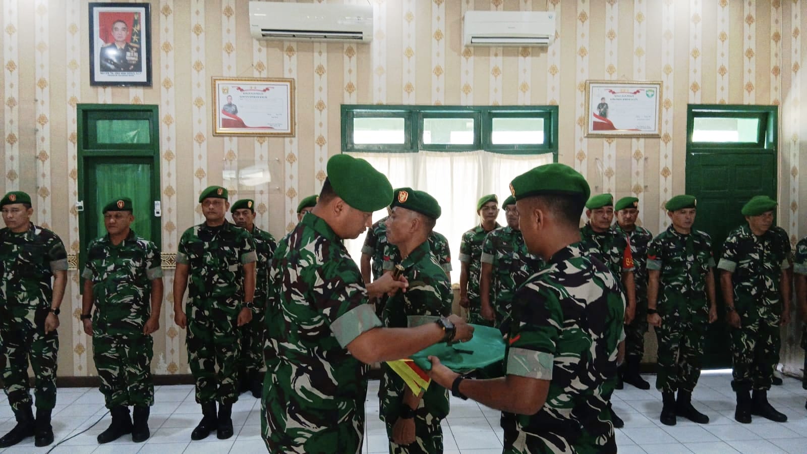 Regenerasi Prajurit, Kodim 0112/Sabang Gelar Korps Raport Pindah Satuan