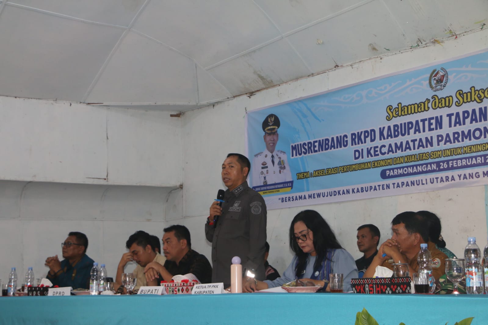 ‎Bupati Taput Tegaskan Tiga Fokus Pembangunan dan Canangkan Parmonangan sebagai Sentra Kemenyan