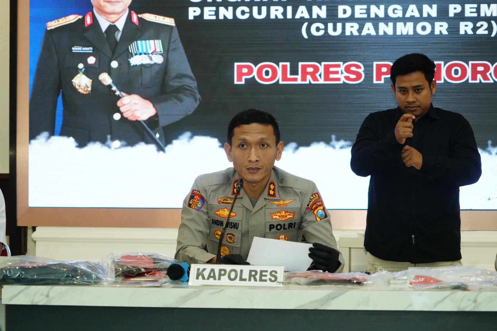 Polres Ponorogo Amankan Pasutri Tersangka Curanmor*