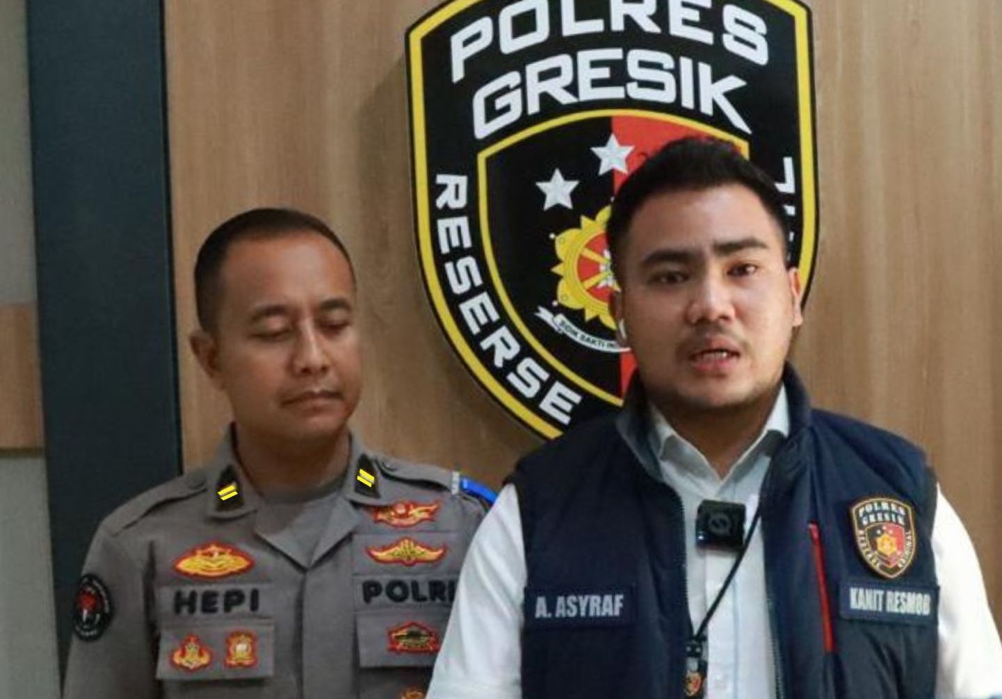 Kurang dari 24 Jam, Polres Gresik Amankan Tersangka Penganiayaan Saat Patrol Sahur*