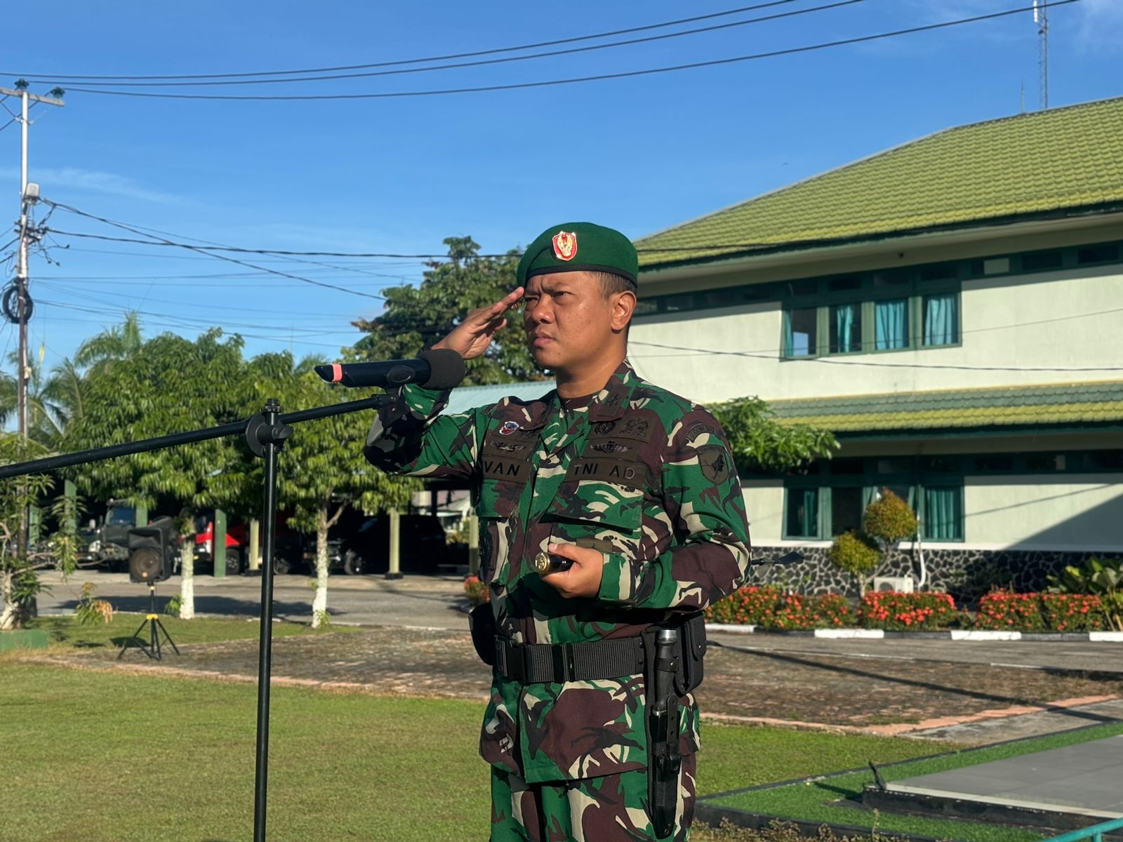 Dandim 1202/Skw Pimpin Upacara Harkitnas Ke-118, Kobarkan Semangat Nasionalisme.