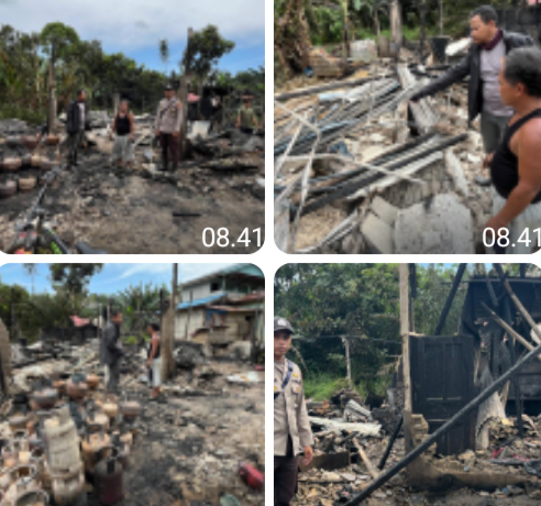 Dua Ruko di Bonti Hangus Terbakar, Kerugian Capai Rp800 Juta Diduga Akibat Korsleting Listrik