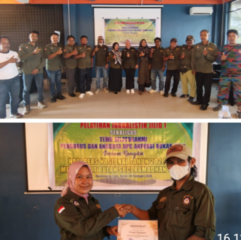 Bersempena HPN 2026, DPC AKPERSI Rohul Gelar Pelatihan Jurnalistik Dan Launching 2 Media