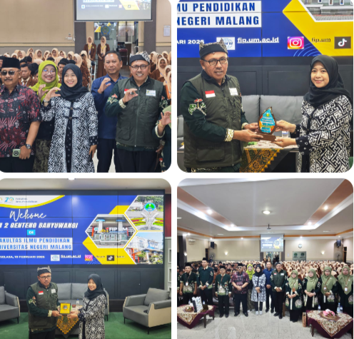 Dipimpin Kepala Madrasah, 344 Siswa MAN 2 Banyuwangi Study Kampus ke FIP UM