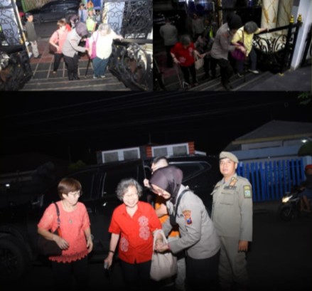 Respon Sigap Polwan Polres Bondowoso Layani Jemaat di Vihara Ariya Maitera