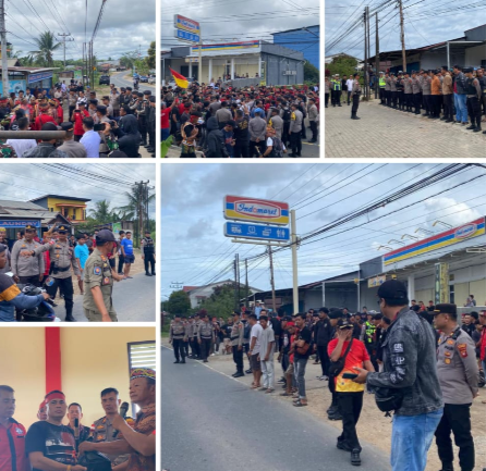 Polres Sanggau Perketat Pengamanan Ritual Adat di Tayan Hulu, Pastikan Situasi Kondusif dan Lalu Lintas Tetap Lancar
