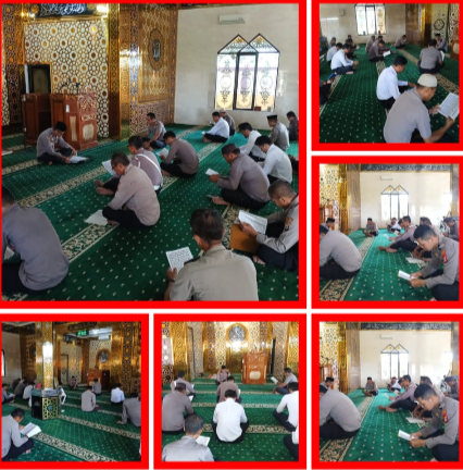 Dibulan Suci Ramadhan Polisi Mengaji ..Polres Bulukumba Khatamkan Al Qur an 30 Jus Setiap Hari