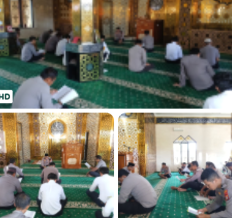 Polisi Mengaji, Polres Bulukumba Khatamkan Al-Qur’an 30 Juz Setiap Hari di Bulan Ramadan