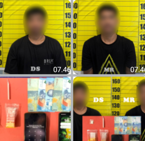 Bongkar Peredaran Sabu di Balai Karangan, Polsek Sekayam Amankan Dua Pemuda