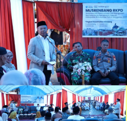Bupati Bulukumba Andi Muchtar Mengajak Masyarakat Maksimalkan Lahan Untuk Fokus Ketahanan Pangan.
